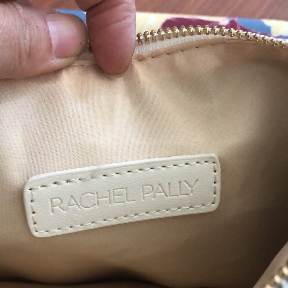 NWT Rachel Pally Floral and cream canvas clutch. - Picture 4 of 7
